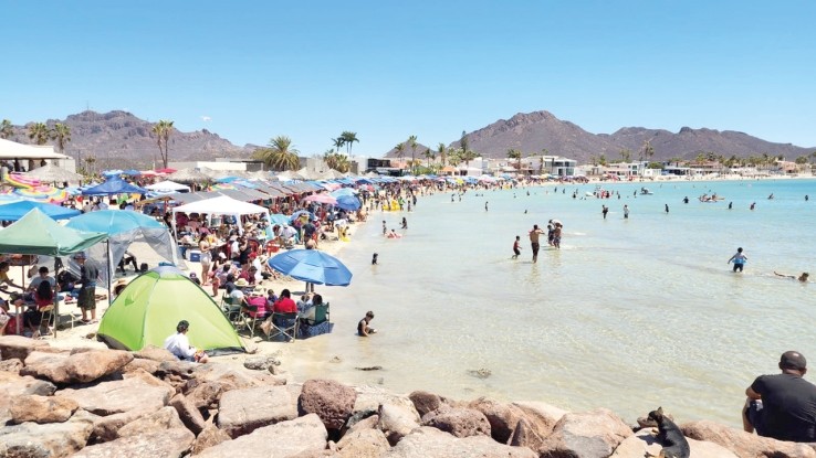 DURANTE SÁBADO DE GLORIA Llegan más de 34 mil visitantes a Guaymas