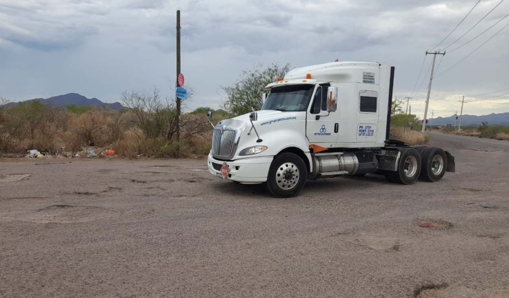Pésimo, estado de carretera