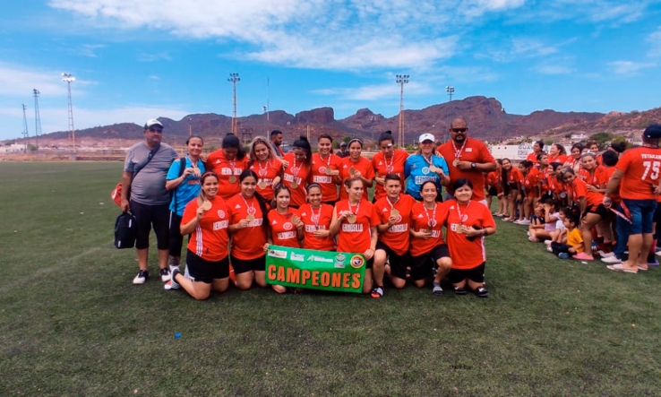 Empalme femenil es segundo en estatal categoría libre