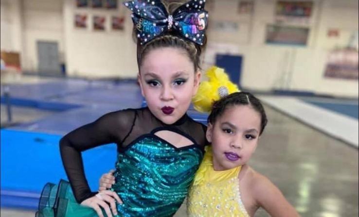 Gran gimnasta infantil