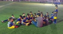 Partidos amistosos en la Infantil