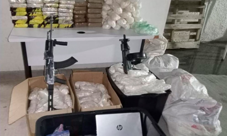 EN SAN LUIS RÍO COLORADO  Aseguran 238 kilos de cocaína, metanfetamina y heroína