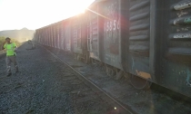 EN BELLAVISTA  Se descarrila ferrocarril