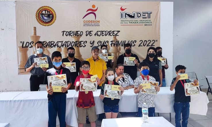 Nutrida participación en torneo de ajedrez de los trabajadores de CTM
