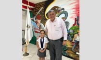 Recibe a deportista Alcalde empalmense