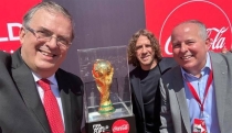 SERÁ EXHIBIDO HOY Y MAÑANA Llega a México el trofeo de la Copa del Mundo