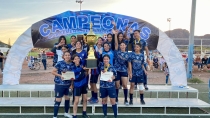 EN EL FUTBOL FEMENIL REGIONAL  Leonas CF son campeonas