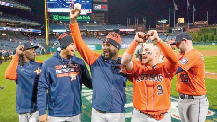 CON JUEGO SIN HIT  Astros emparejan la Serie