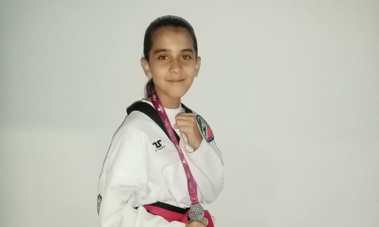 Allison Galindo Torres consigue medalla de plata en nacional