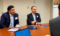 EN INTENSA GIRA DE TRABAJO EN ESTADOS UNIDOS   Promueve Gobernador ventajas competitivas de Sonora 