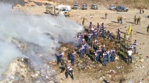 Se incendia Relleno Sanitario