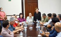 CON INSTITUCIONES DE SEGURIDAD  Se refuerza coordinación