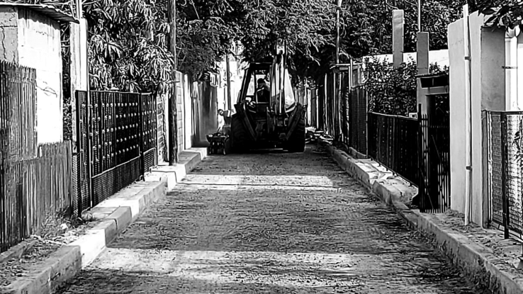 Los callejones del centro de la colonia Moderna