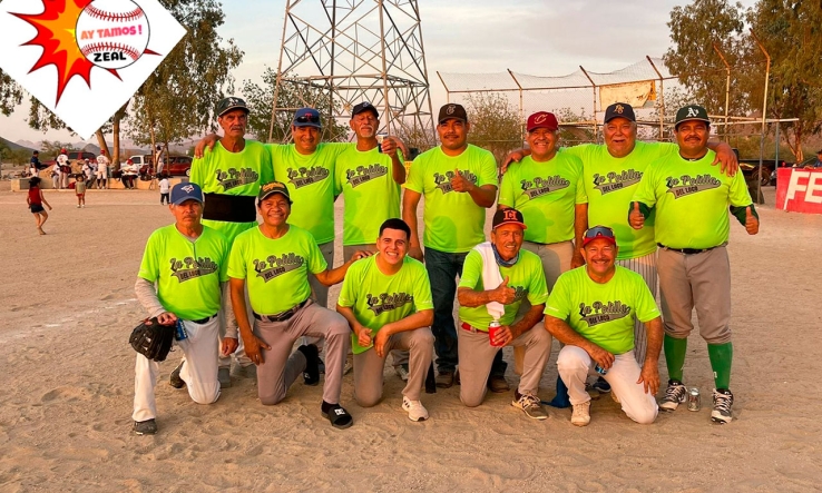 Ganan el primero, la Polilla  Cerrado marcador de 8-6 a la Palomilla, en La Paz, BCS
