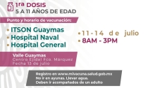 Vacunarán contra el Covid a niños